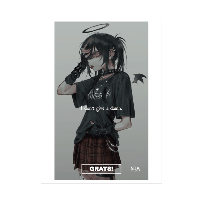 GRATS!スリーブ クリエイターズ「I don't give a damn.」