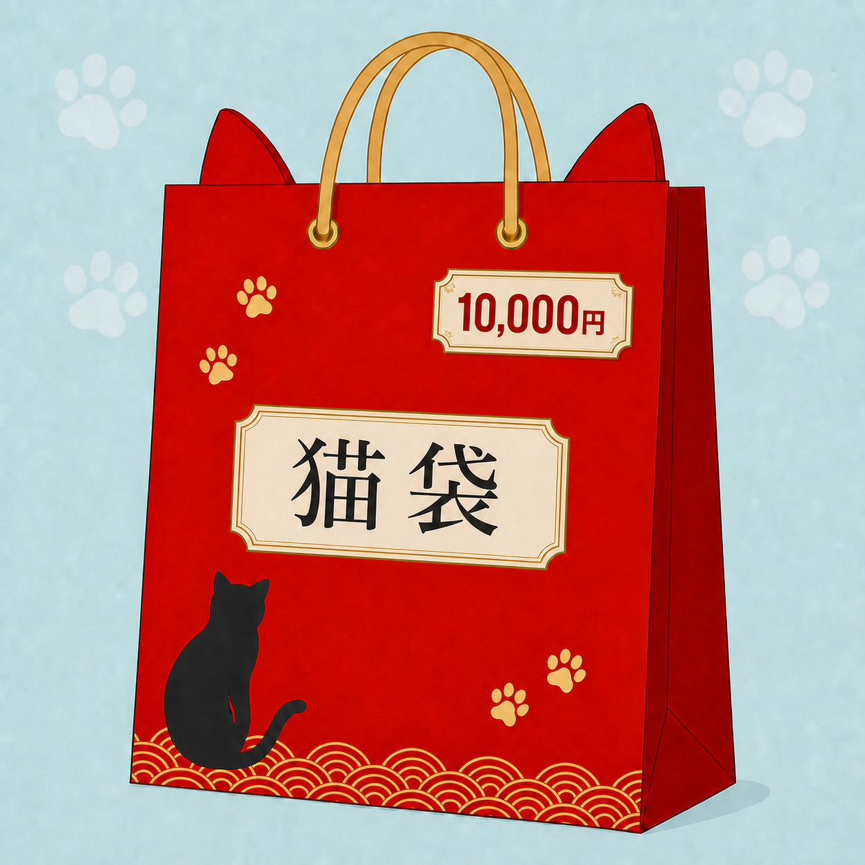 【10,000円】猫袋