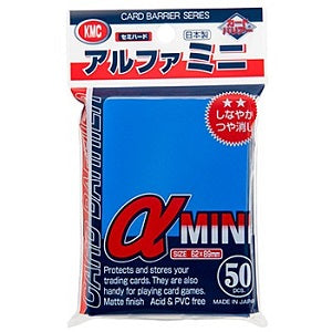 KMC カードバリアー アルファミニ ブルー