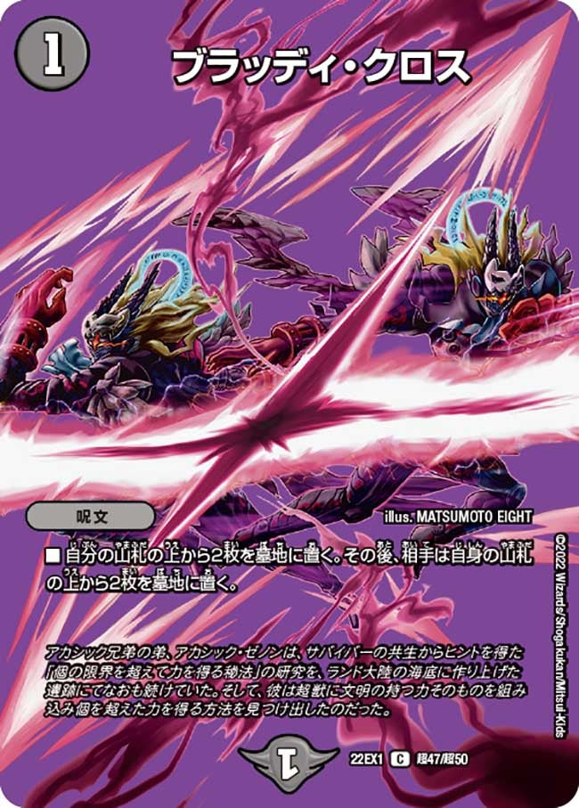 ブラッディ・クロス 超47/超50 DM22EX1