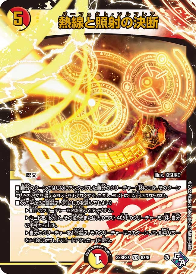 熱線と照射の決断 8X/8 DM22RP2X