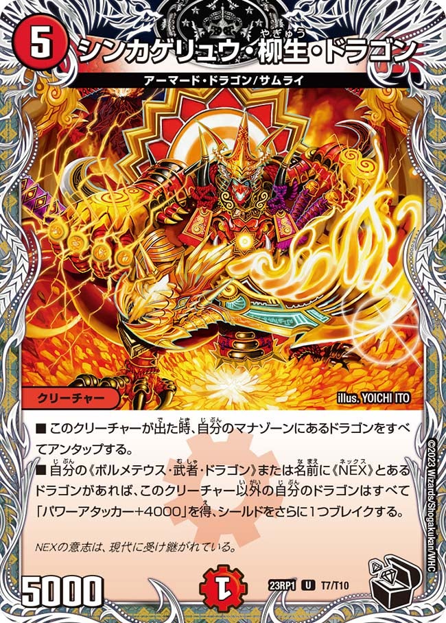 シンカゲリュウ・柳生・ドラゴン T7/T10 DM23RP1