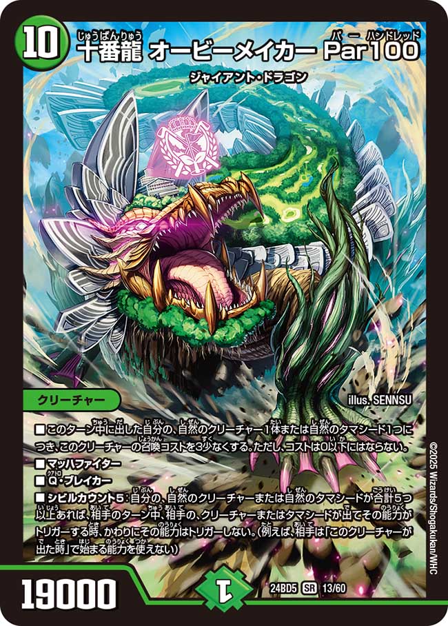 十番龍 オービーメイカー Par100(DM24BD5 13/60)