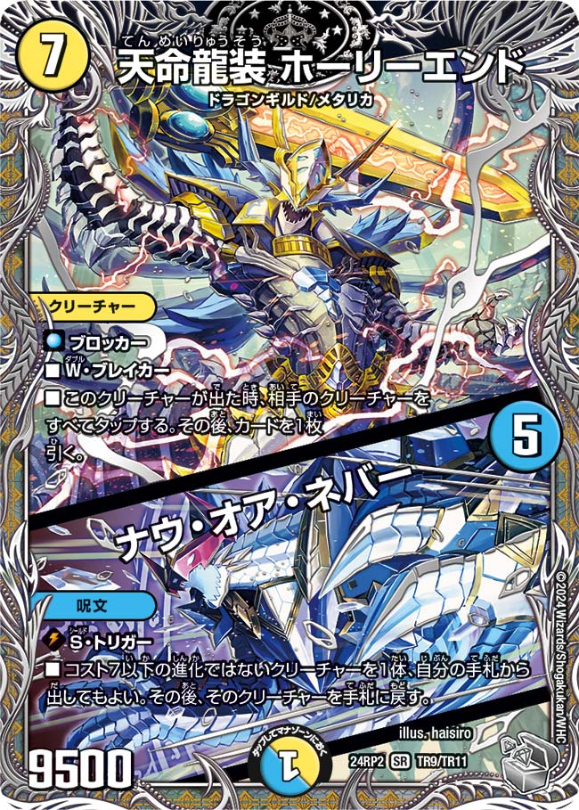 天命龍装 ホーリーエンド/ナウ・オア・ネバー TR9/TR11
