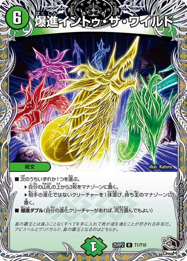 爆進イントゥ・ザ・ワイルド(DM25RP2 T1/T10) 【黒】