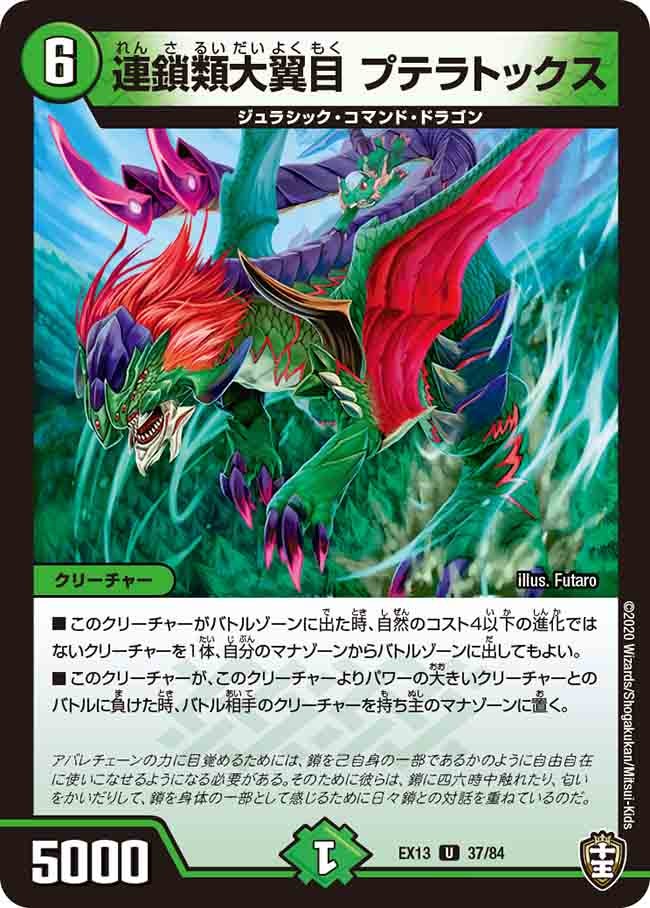 連鎖類大翼目 プテラトックス 37/84 DMEX13