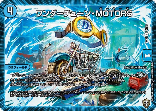 ワンダーチューン・MOTORS 54/84 DMEX13