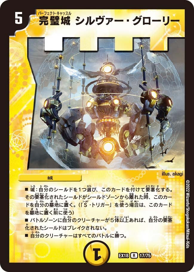 完璧城 シルヴァー・グローリー 17/75 DMEX18