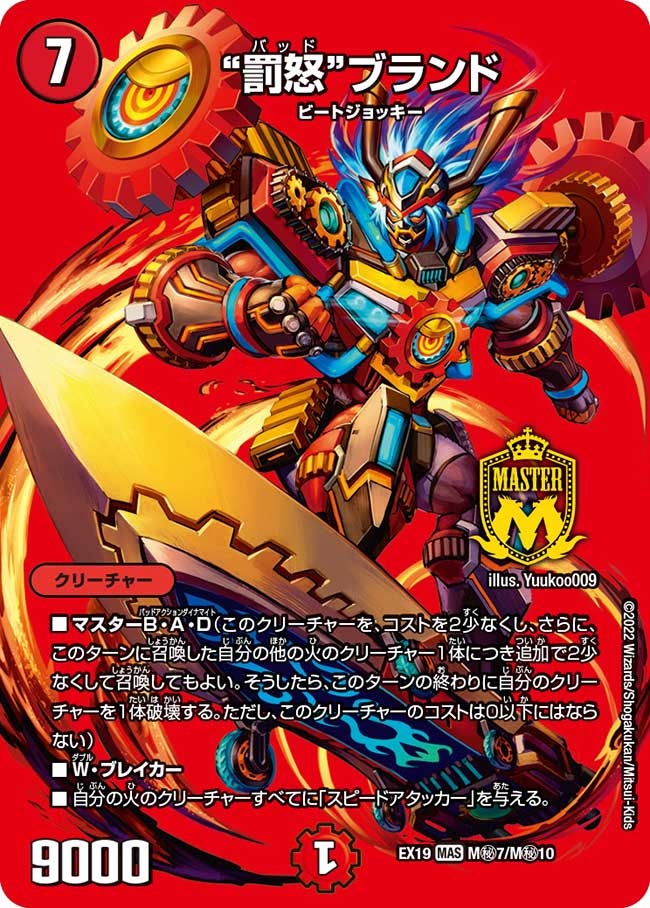 “罰怒“ブランド M㊙7/M㊙10 DMEX19