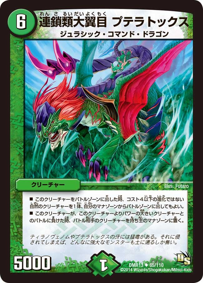 連鎖類大翼目 プテラトックス