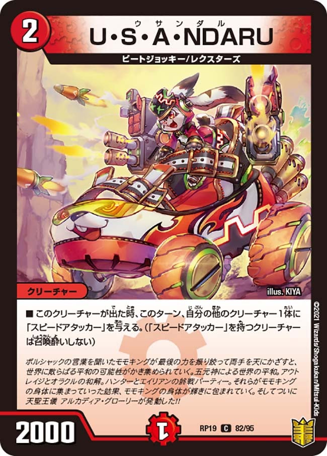 U・S・A・NDARU 82/95 DMRP19
