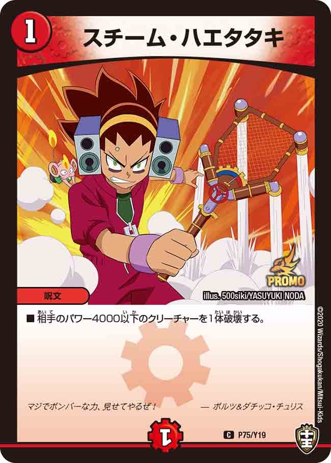 スチーム・ハエタタキ P75/Y19 DMPROMOY19