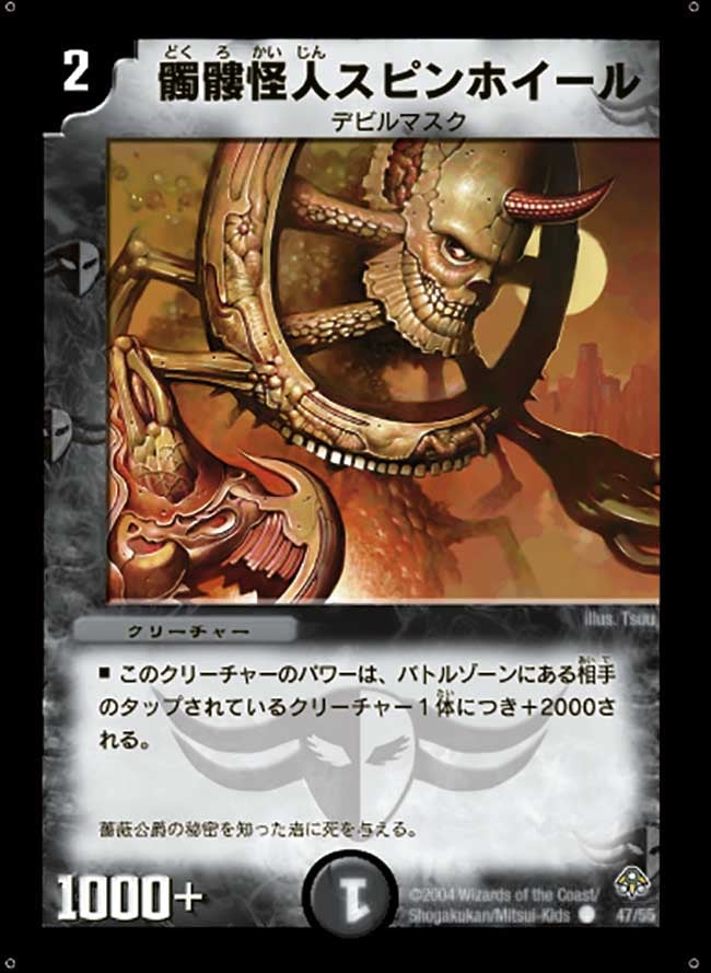 髑髏怪人スピンホイール