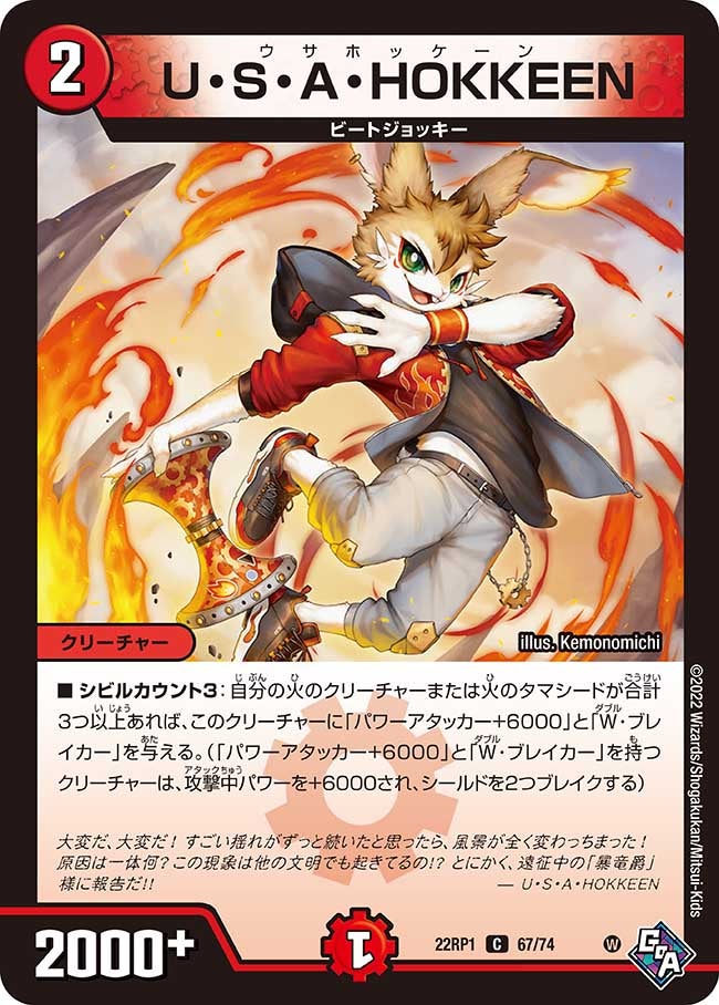 U・S・A・HOKKEEN　67/74 DM22RP1