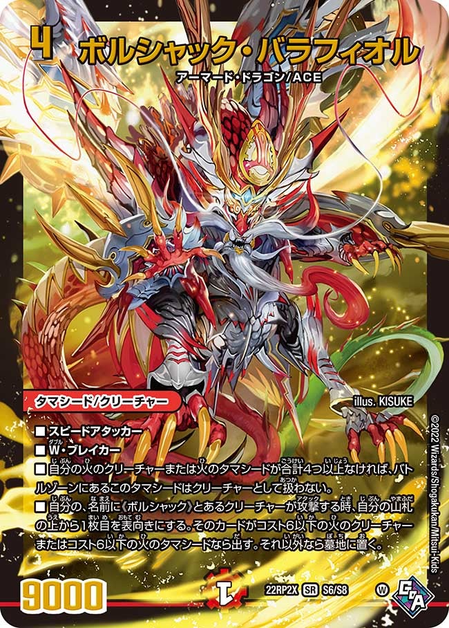 ボルシャック・バラフィオル　S6/S8 DM22RP2X