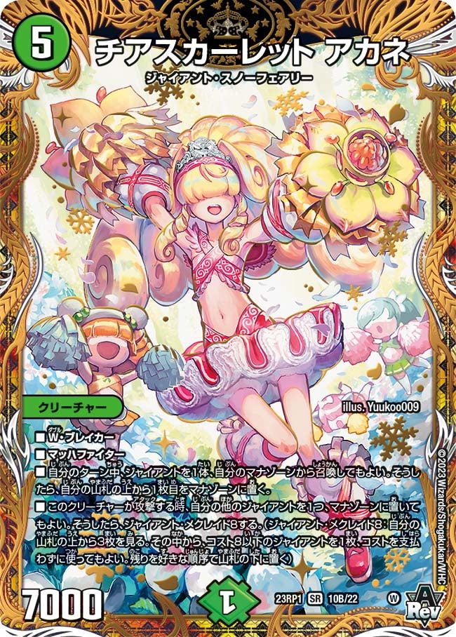 チアスカーレット アカネ　10B/22 DM23RP1