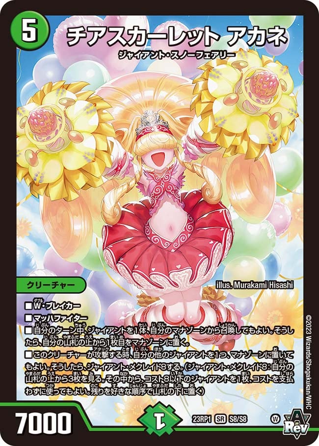 チアスカーレット アカネ　S8/S8 DM23RP1