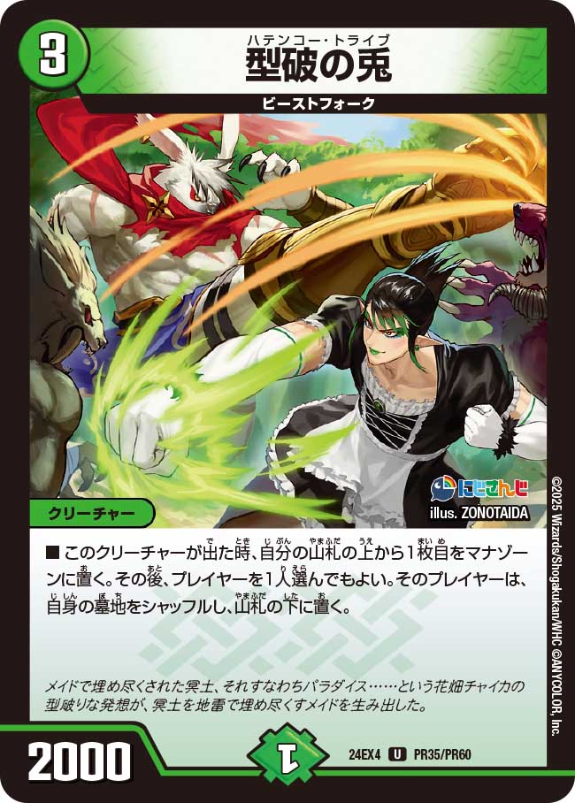 型破の兎(DM24EX4 PR35/PR60)