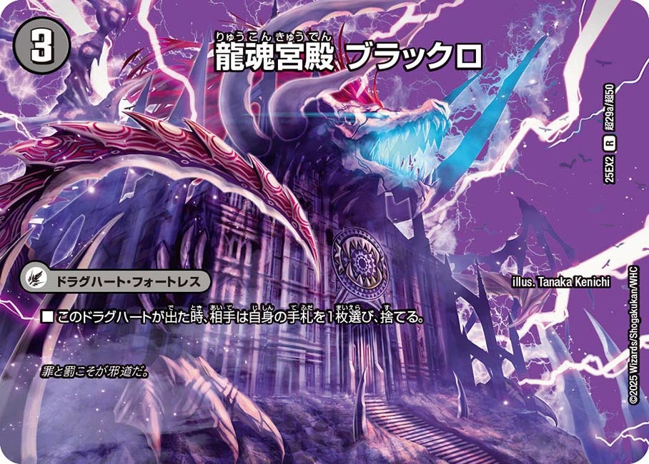 龍魂宮殿 ブラックロ(DM25EX2 超29/超50)