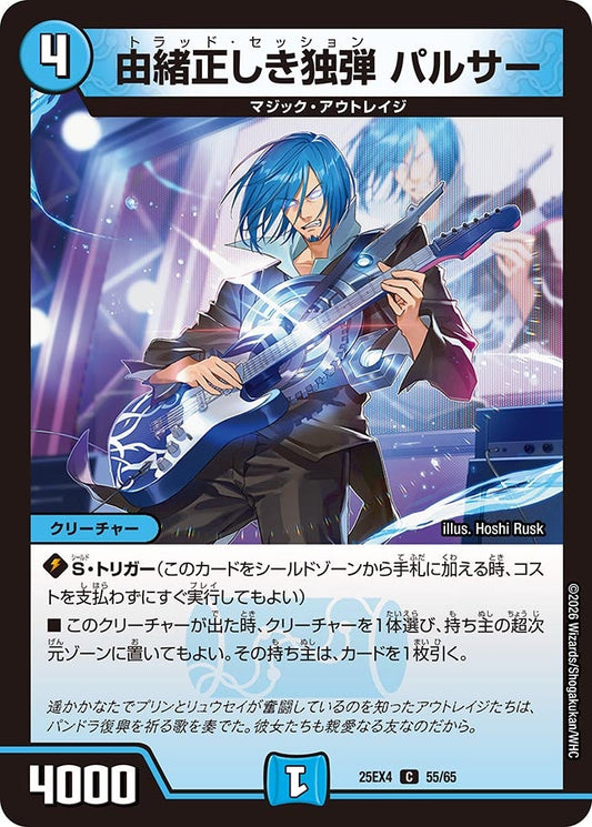 由緒正しき独弾 パルサー　55/65 DM25EX4
