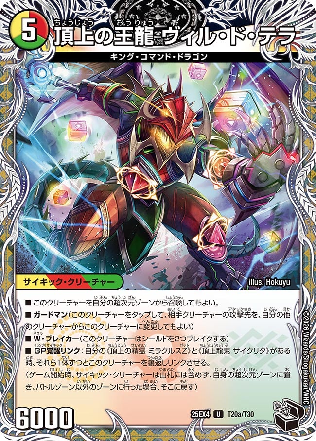 頂上の王龍 ヴィル・ド・テラ　T20/T30 DM25EX4