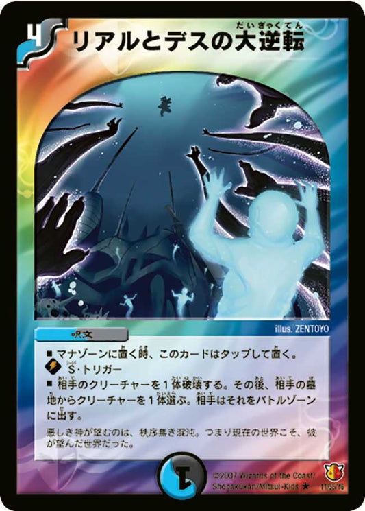 リアルとデスの大逆転