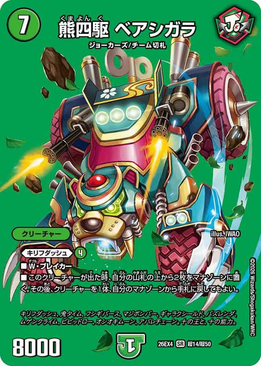 熊四駆 ベアシガラ（超14/超50）