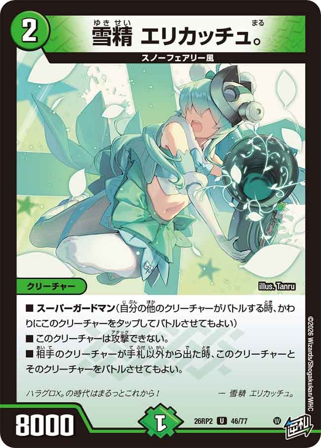 雪精 エリカッチュ。　46/77 DM26RP2