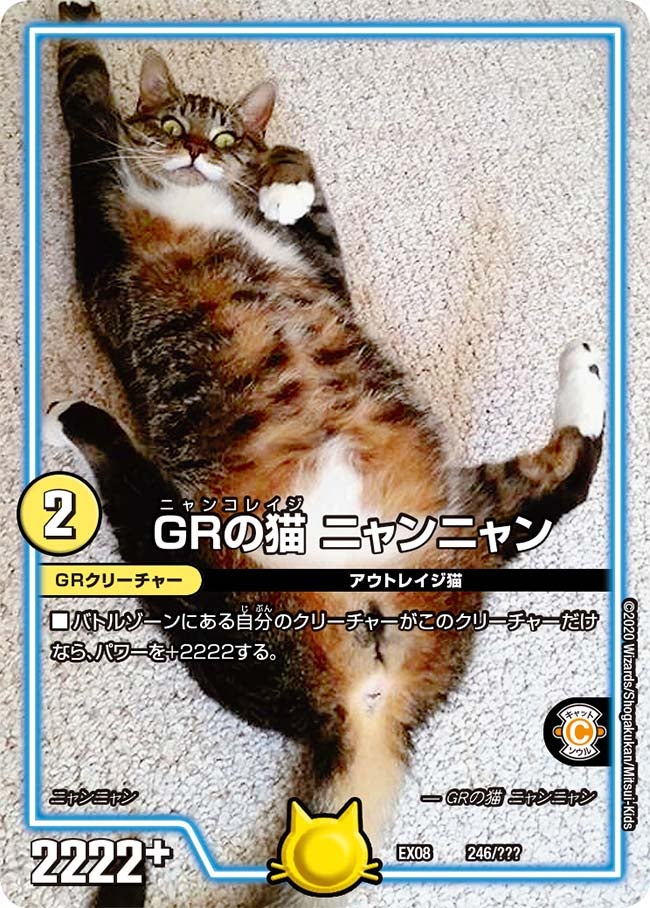 ＧＲの猫 ニャンニャン　246/??? DMEX08