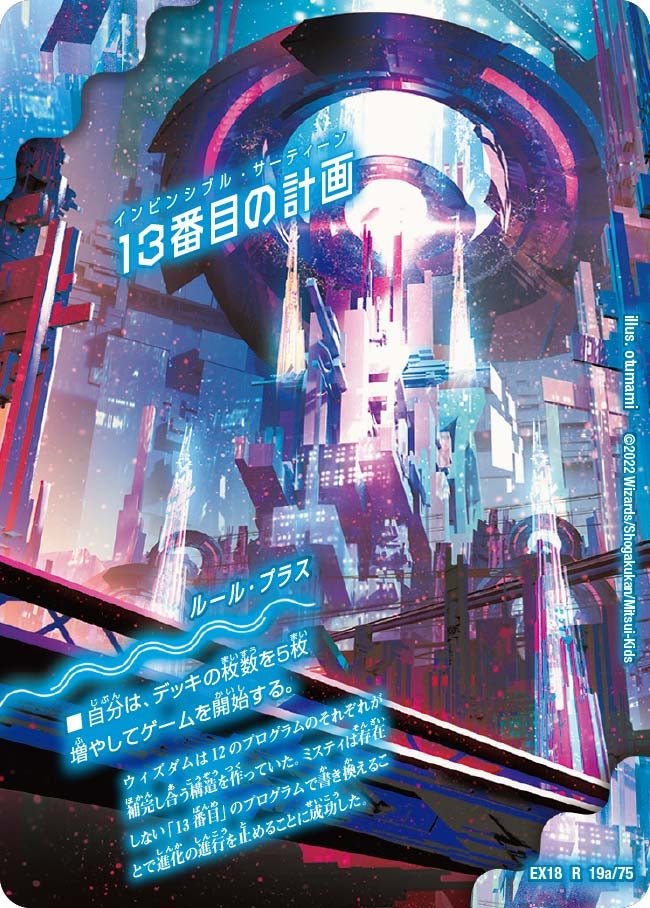 13番目の計画　19/75 DMEX18