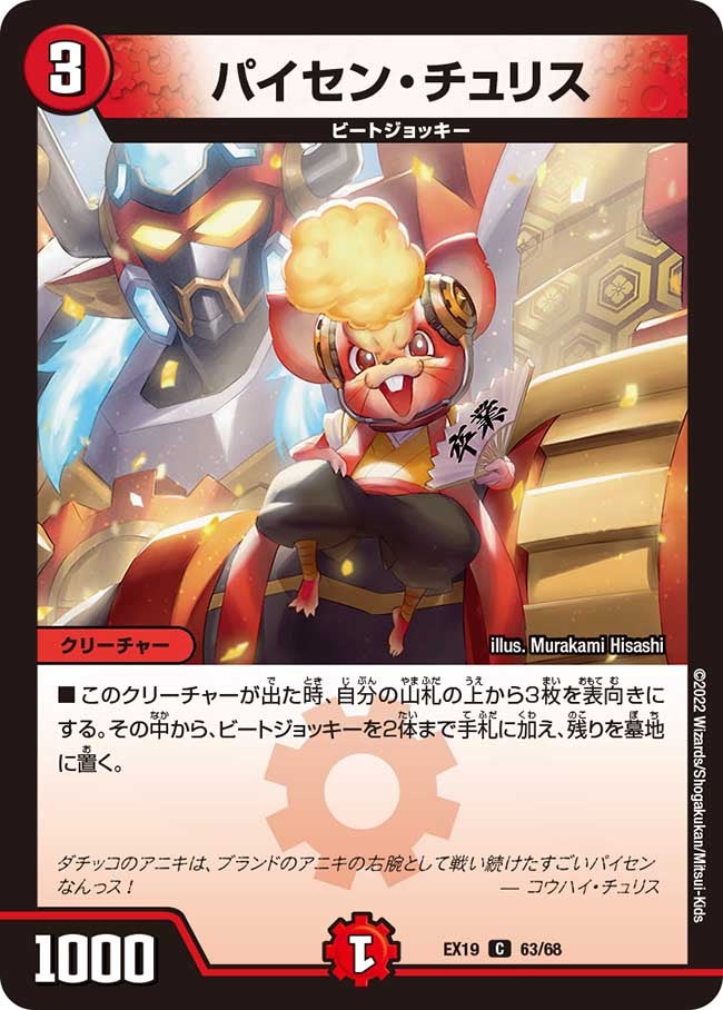 パイセン・チュリス　63/68 DMEX19