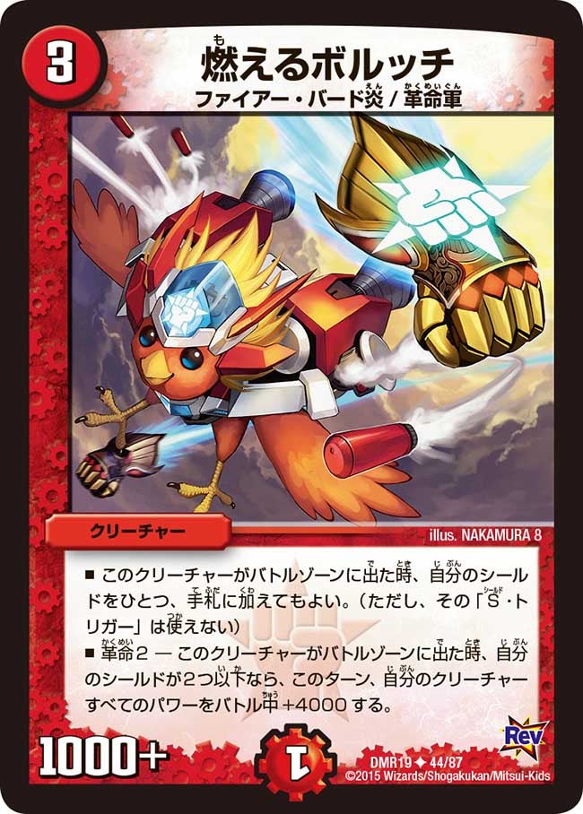 燃えるボルッチ