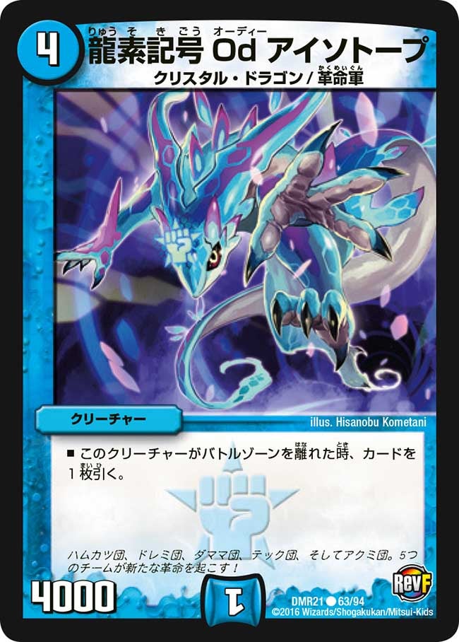 龍素記号Od アイソトープ