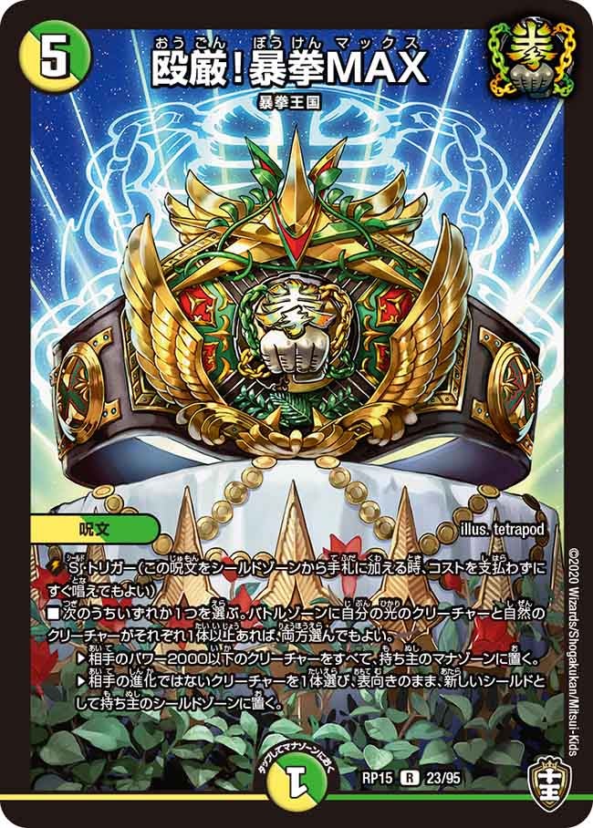 殴厳！暴拳MAX　23/95 DMRP15