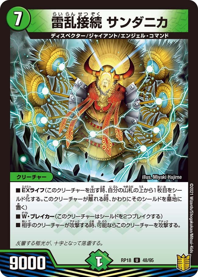雷乱接続 サンダニカ　48/95 DMRP18