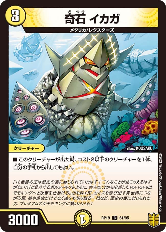 奇石 イカガ　61/95 DMRP19