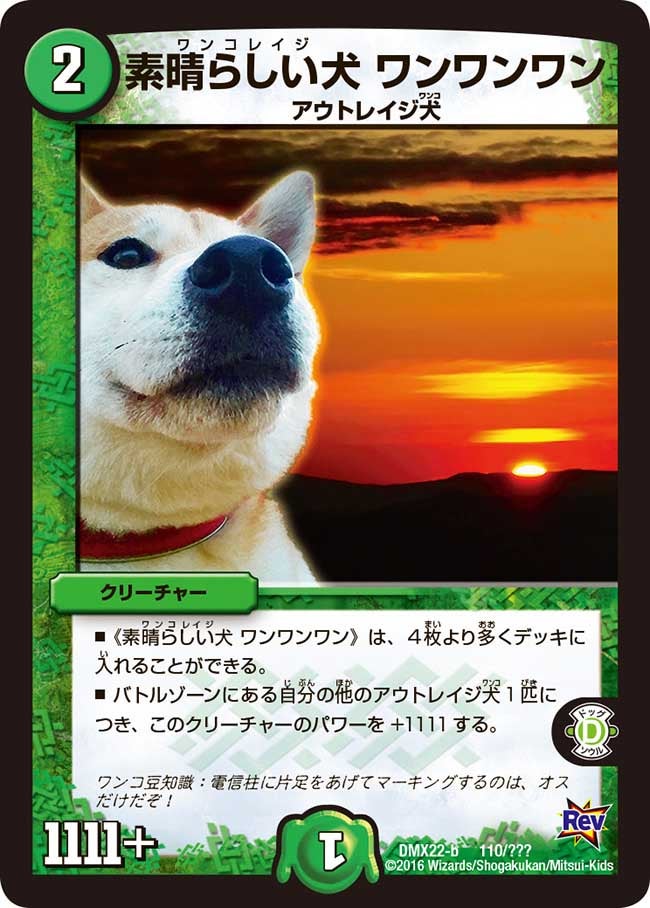 素晴らしい犬 ワンワンワン